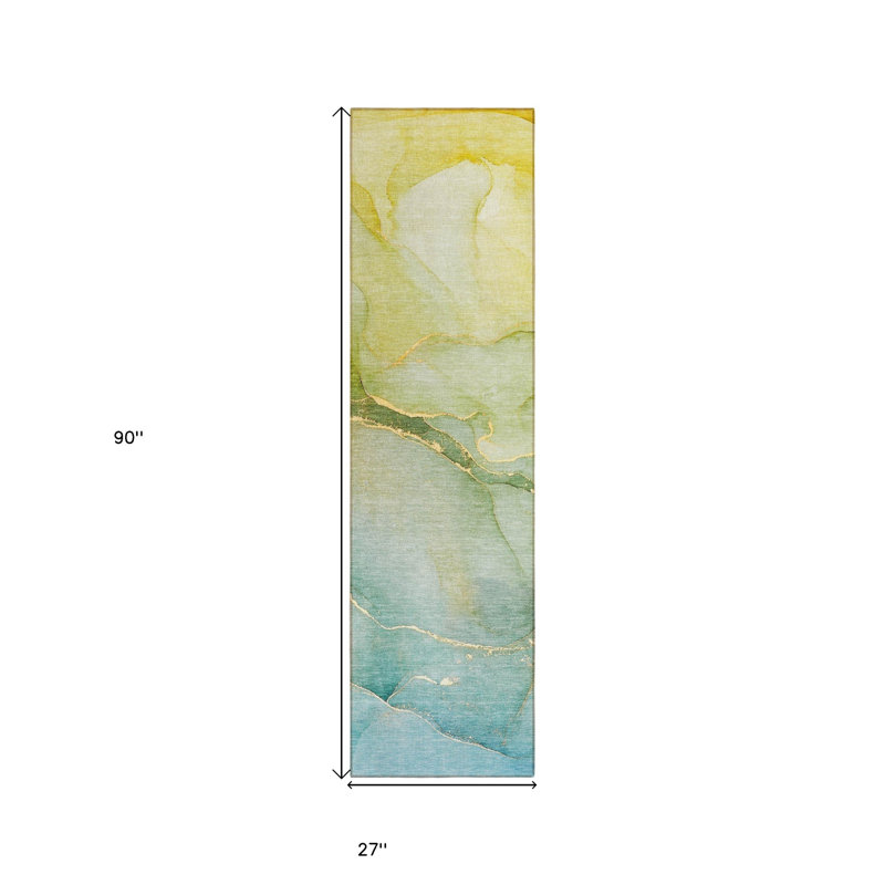 Tapis de couloir d'extérieur 8 po
