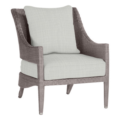 Athena Woven Lounge Chair - Oyster
