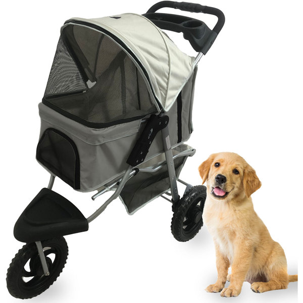 Critter Sitters Foldable Pet Jogger Stroller | Wayfair