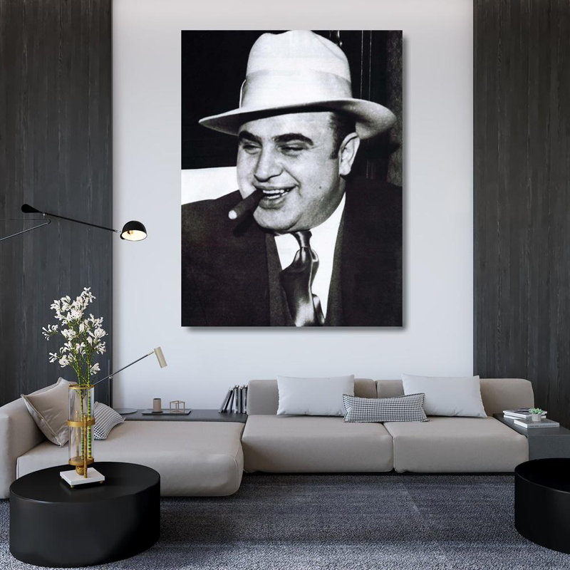 Al Capone, H 48 po x l 36 po