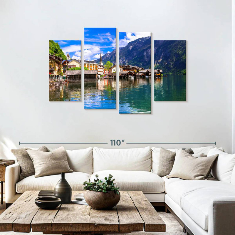 Alvord, lac autrichien, H 48 po x l 75 po