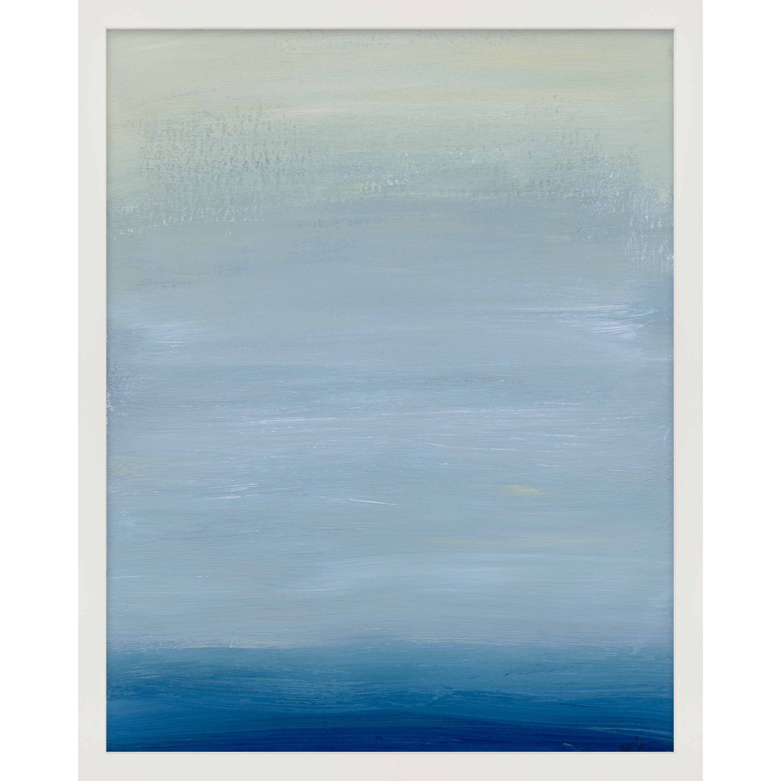 Daydream 2 by Andrea Stokes, White Framed Paper, 30" H x 24" W x 1.25" D