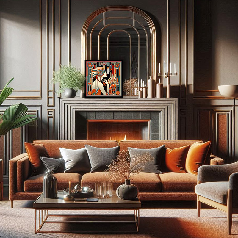 Art Deco Beauty I
