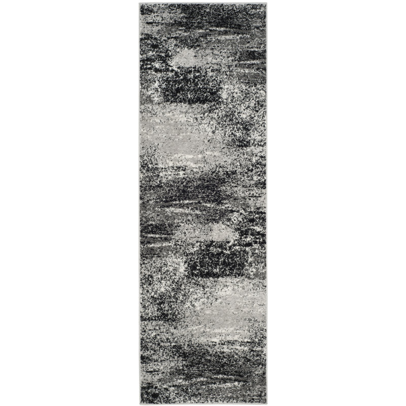 Gicu Performance Abstract Rug, Runner 2'6" x 6'