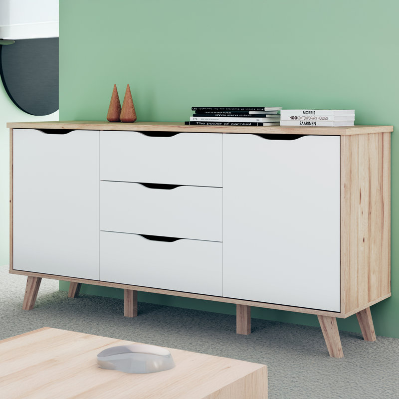 Vankka 149.4cm W 3 - Drawer Chest of Drawers