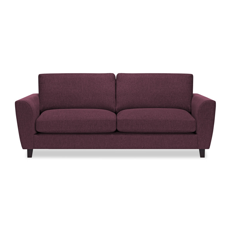 Mcginnis 3 Seater Sofa, Portland Berry