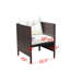 Chaises de salle à manger avec coussins Liberatore (coussin beige)
