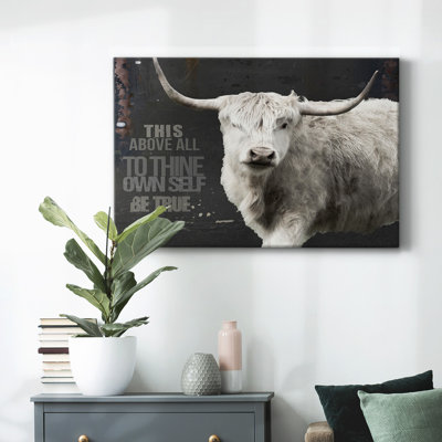 Toile tendue Longhorn