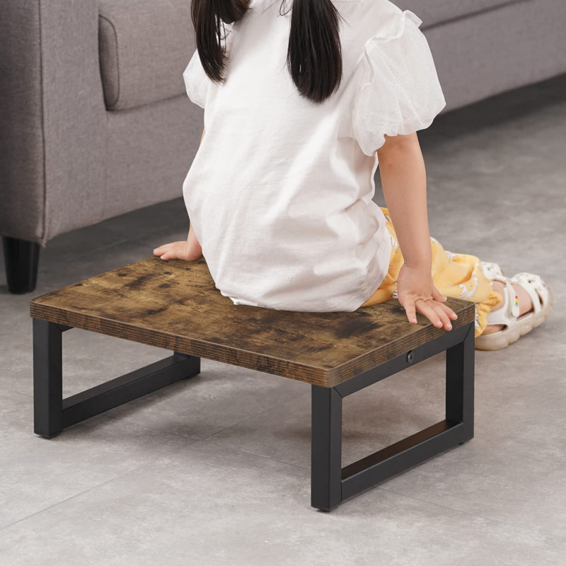 Wooden Step Stools, Brun rustique