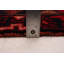 Tapis rouge en laine des années 1990 3 pi 2 po x 6 pi 4 po Yukiyo