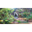 Rainforest Waterfall - Wrapped Canvas Print-2102978778