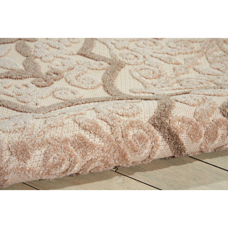Miraloma Geometric Indoor / Outdoor Rug, Rectangle 3'6" x 5'6"