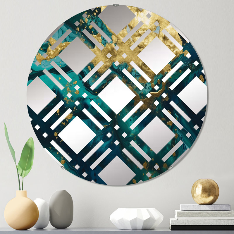 Calore Circle Mirror, 23.6" x 23.6"