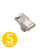 Nickel satiné sélectionné