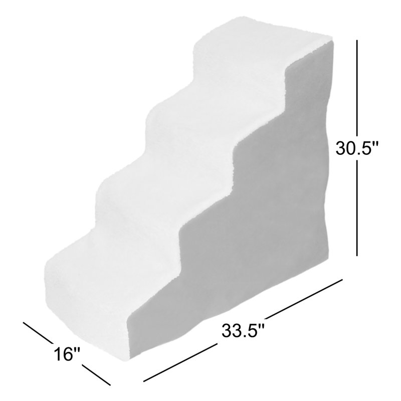 Escalier souple 4 marches pour animaux de luxe Easy Steps