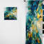 Rideau en velours moderne Gervers - Golden Explosion Triangles VI - obscurcissant - 1 panneau-1393338129