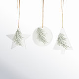 Ceramic Holiday Shaped Ornament