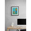 A Man And His Dog Print by Phyllis Adams-64401978