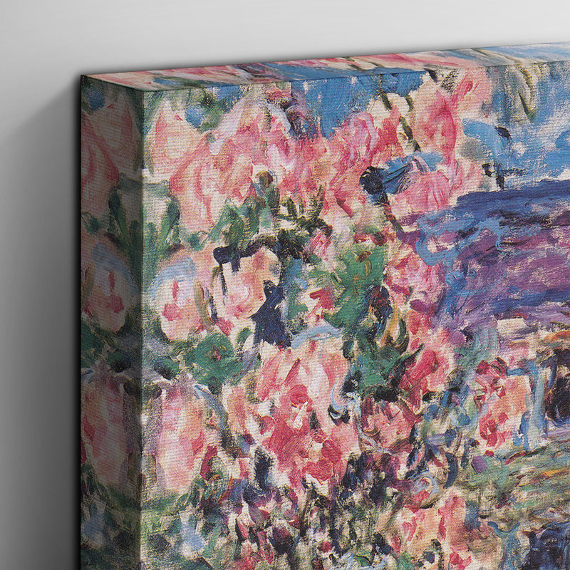 Rose House by Claude Monet - Wrapped Canvas, 76cm H x 76cm W