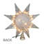 10-Light 8-Point Capiz Star Tree Topper