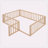 Wood Daybed Frame With Fence-945896501-945896503