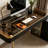 Dibora Glass Excutive Desk with Built in Outlets Very easy to assemble-1715549026-1717537632