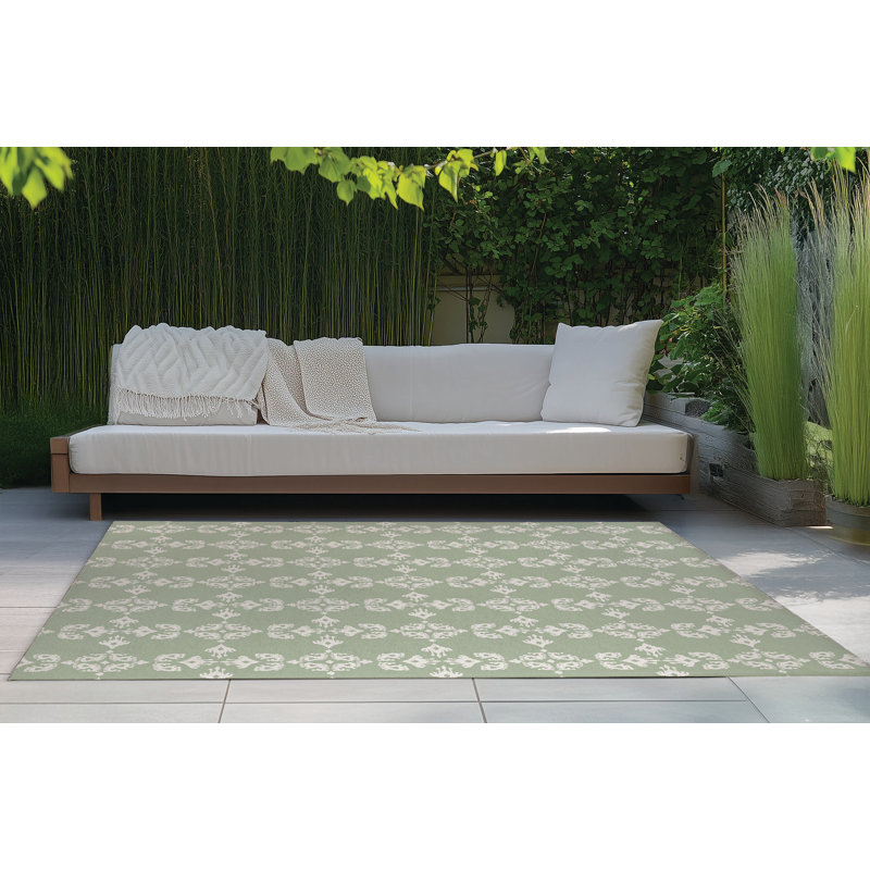Cassia Outdoor Rug, Rectangle 3' x 5'