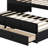 Versatile Daybed with Pull-Out Trundle and Integrated Storage Drawers-1139596269