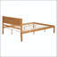 Base de lit plateforme avec tête de lit et lattes en bois-126553948-126553950