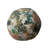 Fabric Printed Orb Pillow With Landscape And Embroidery