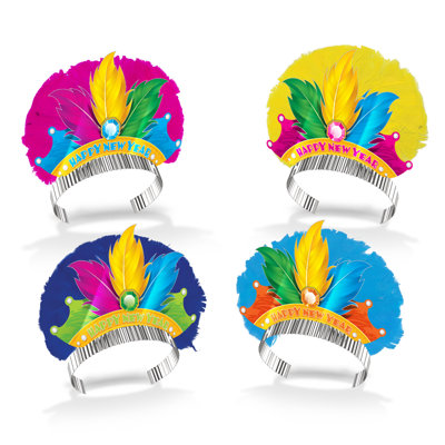 Rio Tiaras - Pack of 50