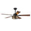 Ventilateur de plafond à 5 pales avec lumière et télécommande Cissline
