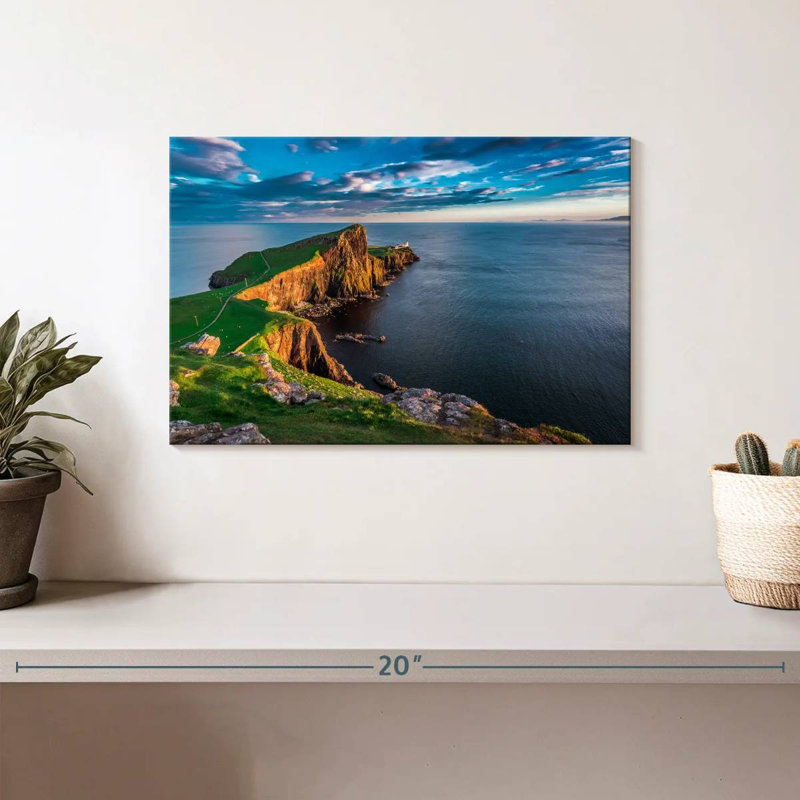 Paysage de Gillard Neist Point, H 8 po x l 12 po