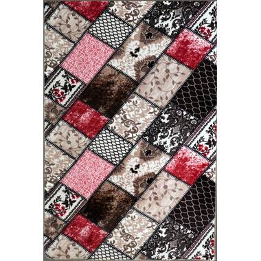 Wrought Studio Maryanne Print Absorbent Soft Non-Slip Kitchen Mat & Reviews