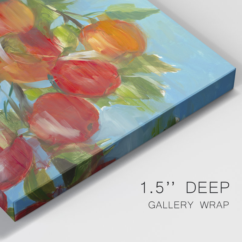 " An Apple A Day ", 12" H x 8" W x 1" D