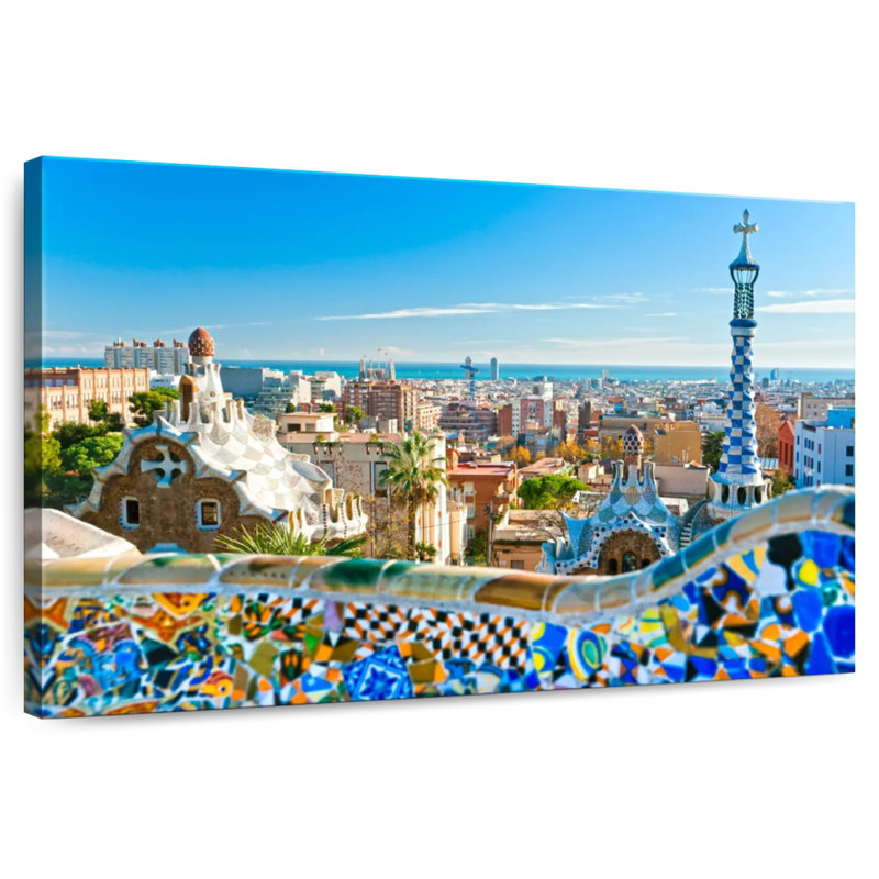 Sireci Barcelona Park Guell, 16" H x 24" W