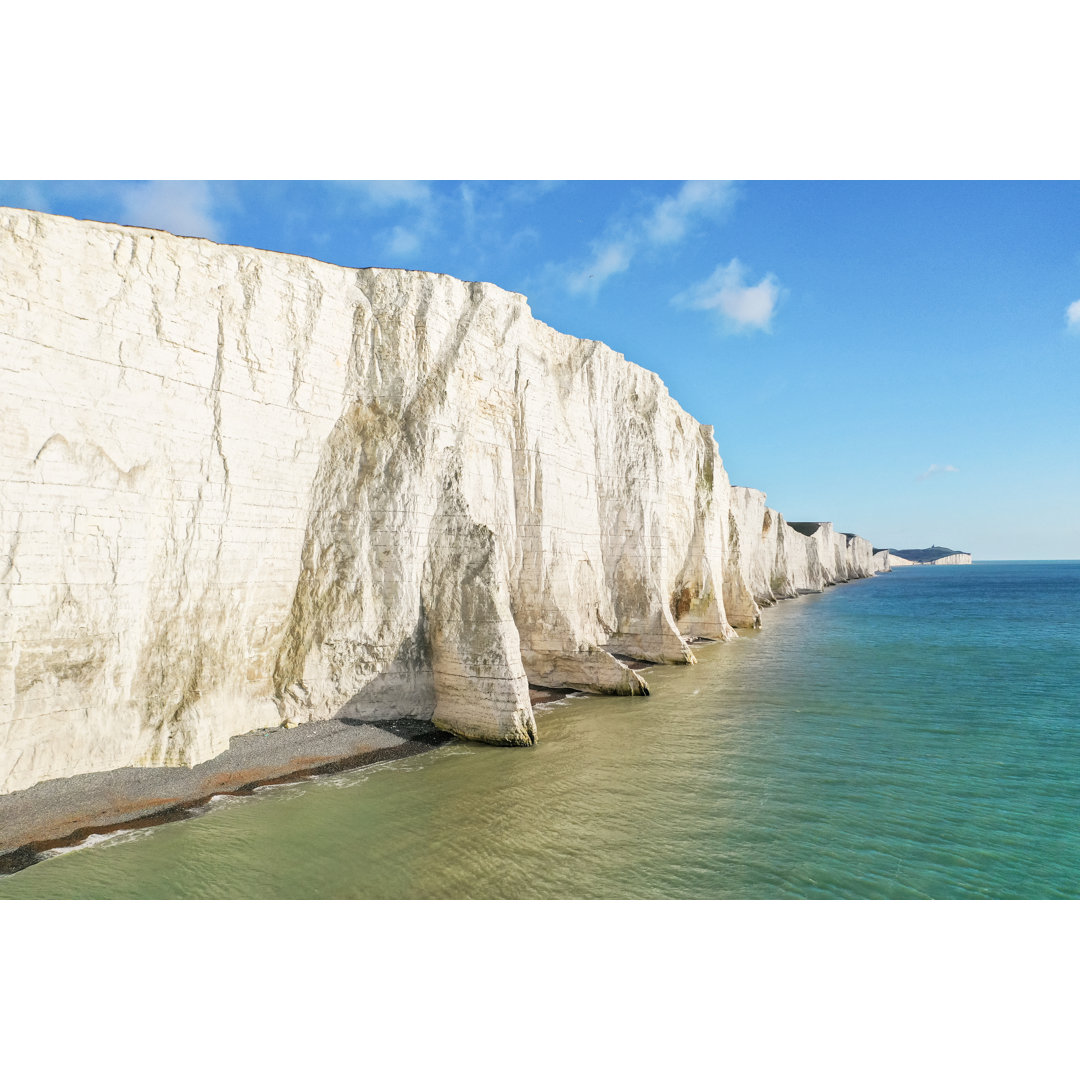 Seven Sisters Cliffs - Wrapped Canvas Print