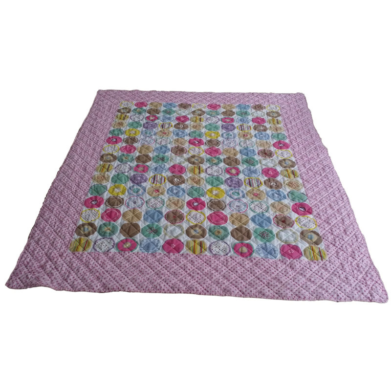 Fanning Patchwork Quilt, 155 x 180cm Bedspread