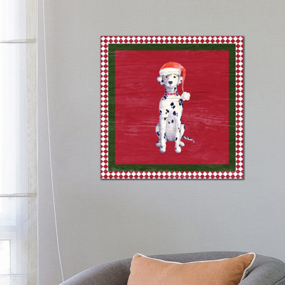 Santa's Little Helper I by Andi Metz - Wrapped Canvas Painting
