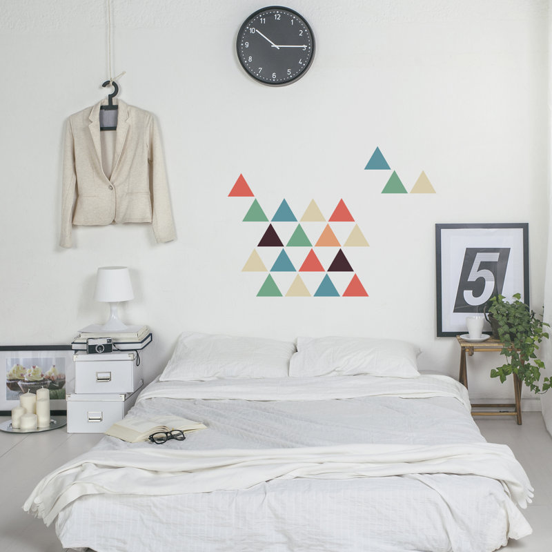Abstract Non-Wall Damaging Wall Decal