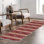 Tapis en coton et chenille de style sud-ouest beige et marocain en coton et chenille
