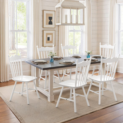 Daisy Solid Wood Side Chairs(Set Of 6)