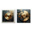 Disque vinyle doré et gris Melody I - Ensemble de 2 disques vinyle-620649211