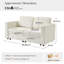 Tamariah Modern 183cm Wide 2-Seat Modular Sofa with Hidden Storage-1906004101
