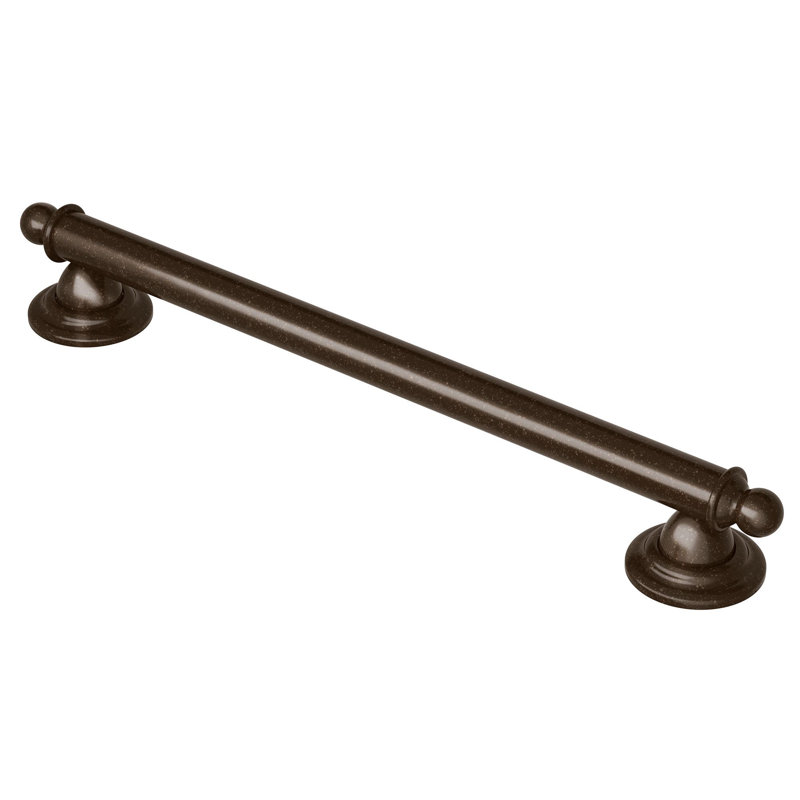 Brantford Grab Bar, 1.25" H x 18" W x 1.25" D, Oil Rubbed Bronze