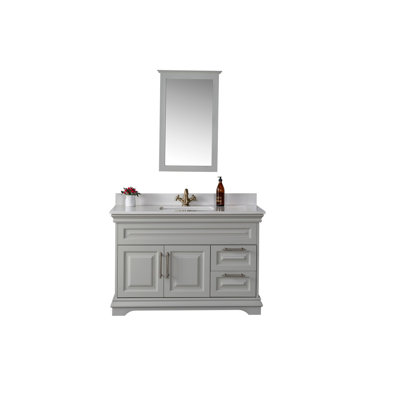 Meuble-lavabo simple Cierrah