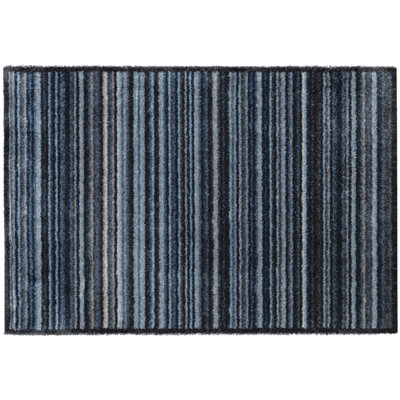 Seychella Modern & Contemporary Striped Non-Skid Kitchen Mat