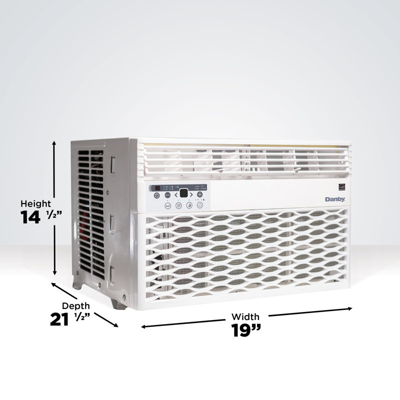 Danby 10000 BTU Window Air Conditioner with Energy Saver Mode and Dehumidifier Function