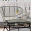 3 Pieces Rattan Bistro Set with Cushions Outdoor Patio-1011785400