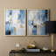 Série ABSTRACT Dxxxviii - reproduction encadrée de qualité supérieure - prête à être accrochée - aucun clou requis - aucun clou requis-292897675-292897670